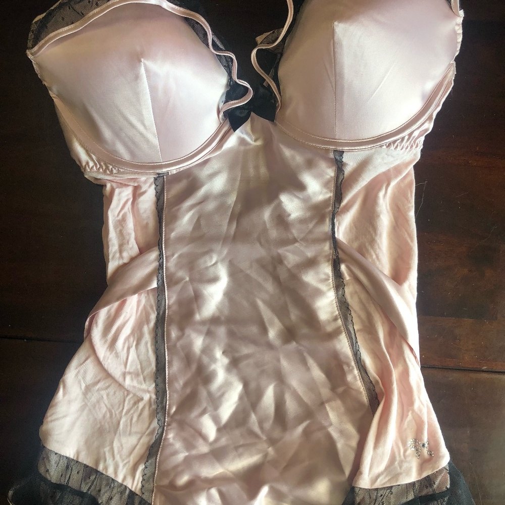 Victoria's Secret Pale Pink Bustier, Size 36D